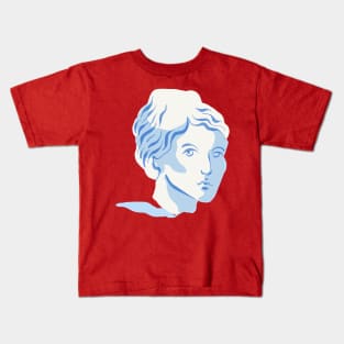 Statue Face Kids T-Shirt